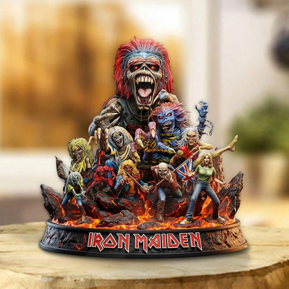 Iron Maiden Custom Shape Acrylic Plaque – TMTHU4592