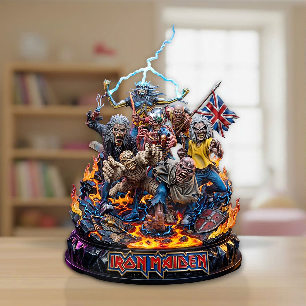 Iron Maiden Custom Shape Acrylic Plaque – TMTHU5076