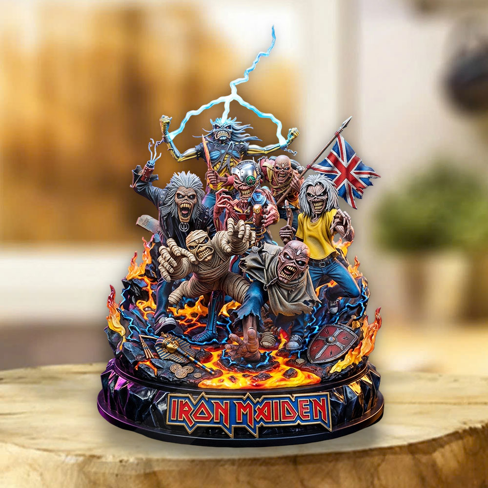 Iron Maiden Custom Shape Acrylic Plaque – TMTHU5076