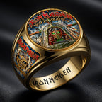 Iron Maiden 3D Engraved Ring – HOATT21700