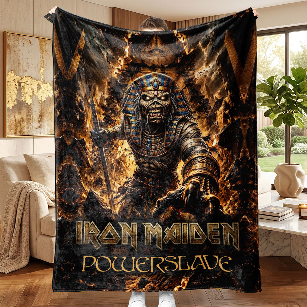 Iron Maiden Fleece Blanket – TMTHU7912