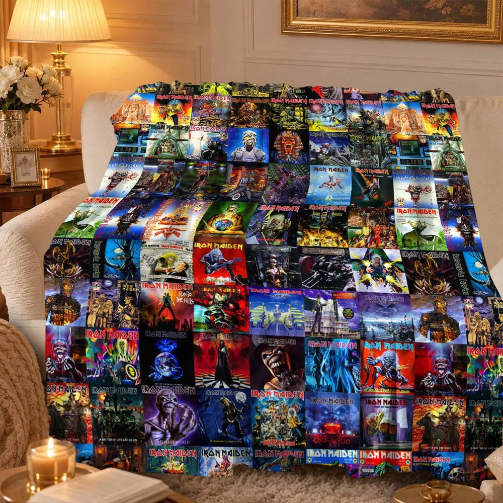 Iron Maiden Fleece Blanket – TMTHU8654