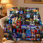 Iron Maiden Fleece Blanket – TMTHU8654