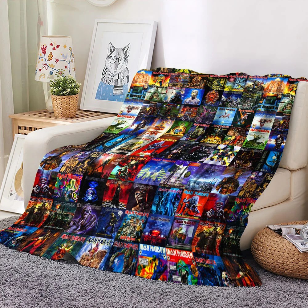 Iron Maiden Fleece Blanket – TMTHU8654