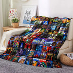 Iron Maiden Fleece Blanket – TMTHU8654