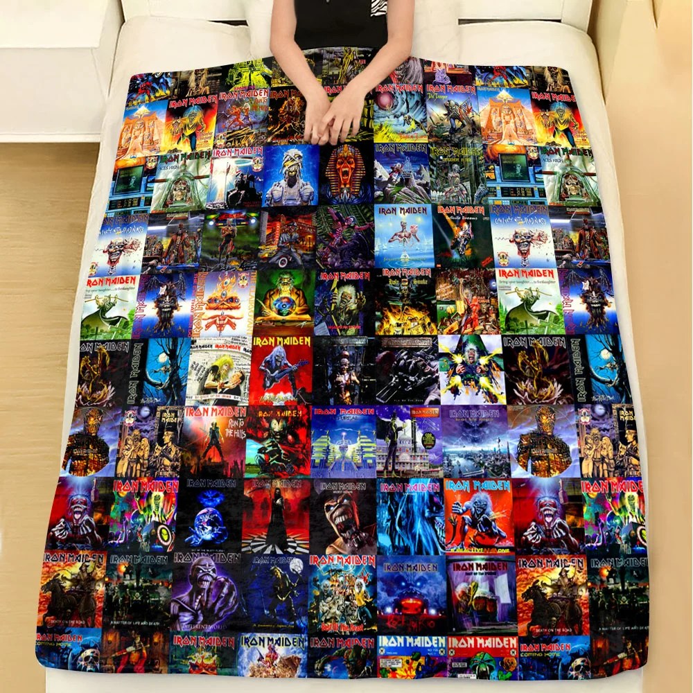 Iron Maiden Fleece Blanket – TMTHU8654