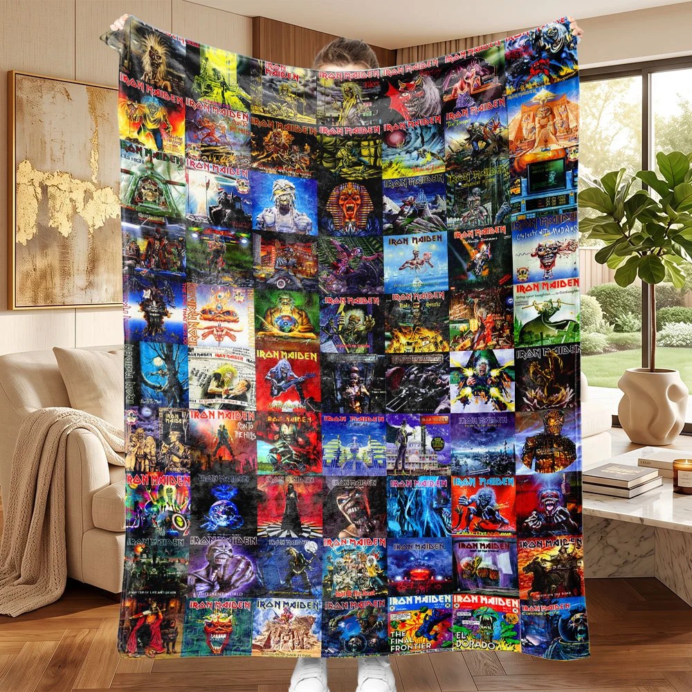 Iron Maiden Fleece Blanket – TMTHU9151