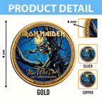 Iron Maiden Fear of The Dark 35th Anniversary Commemorative Coin – TMTHU5439