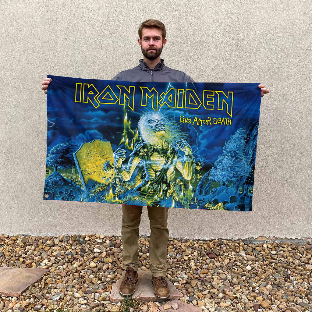 Iron Maiden 3D Double-side House Flag – HOATT19068