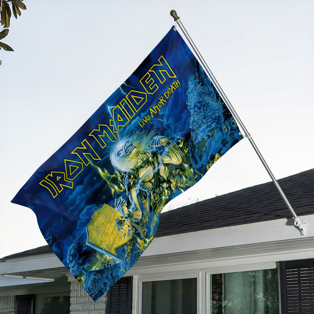 Iron Maiden 3D Double-side House Flag – HOATT19068