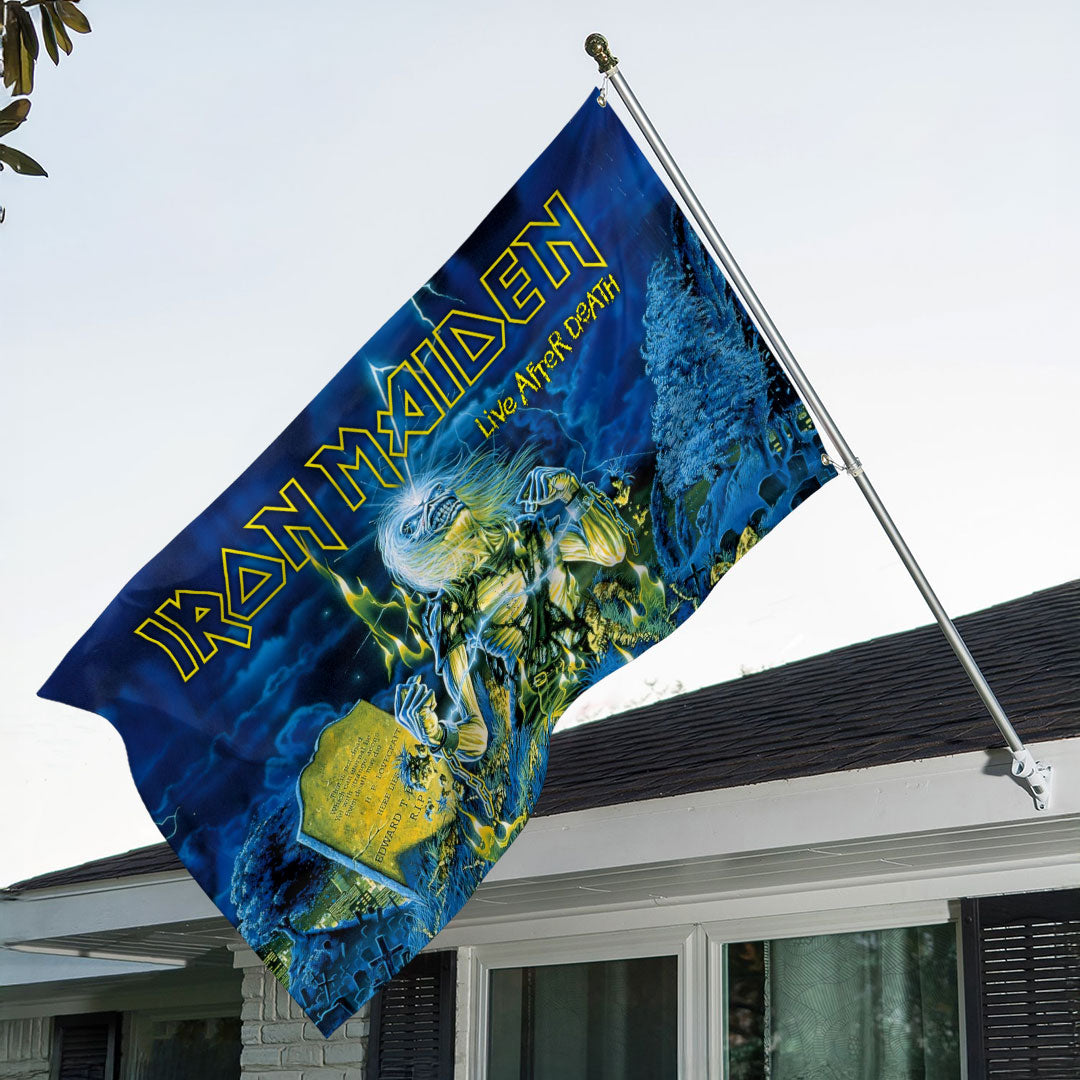 Iron Maiden 3D Double-side House Flag – HOATT19068