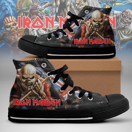 Iron Maiden High Top Canvas Shoes – TMTHU7646