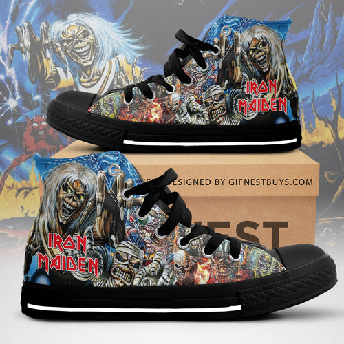 Iron Maiden High Top Canvas Shoes – TMTHU7746