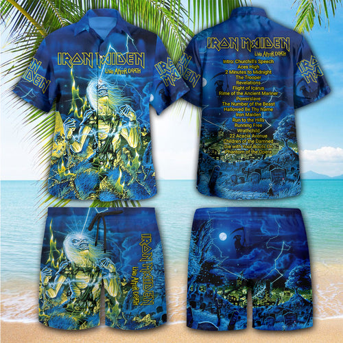 Iron Maiden 3D Hawaiian Apparel – HOATT 9863