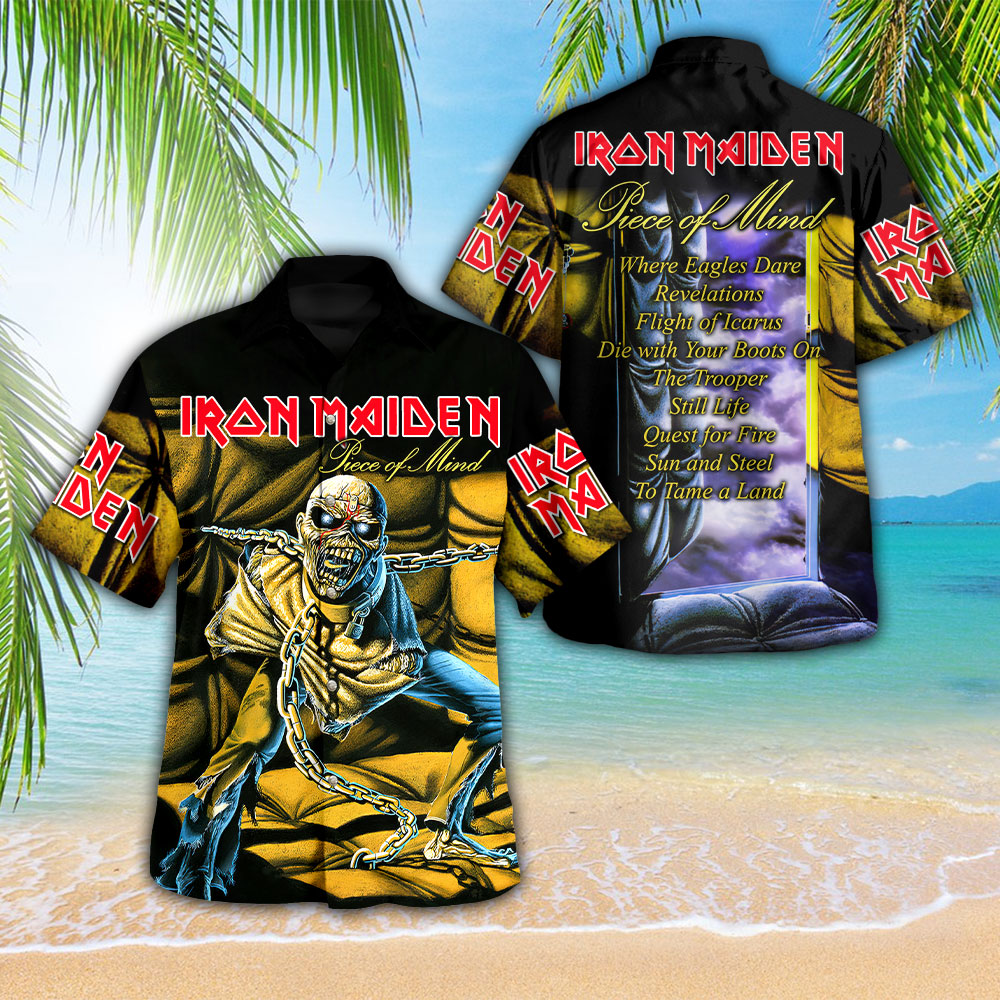 Iron Maiden 3D Hawaiian Apparel – HOATT 10941