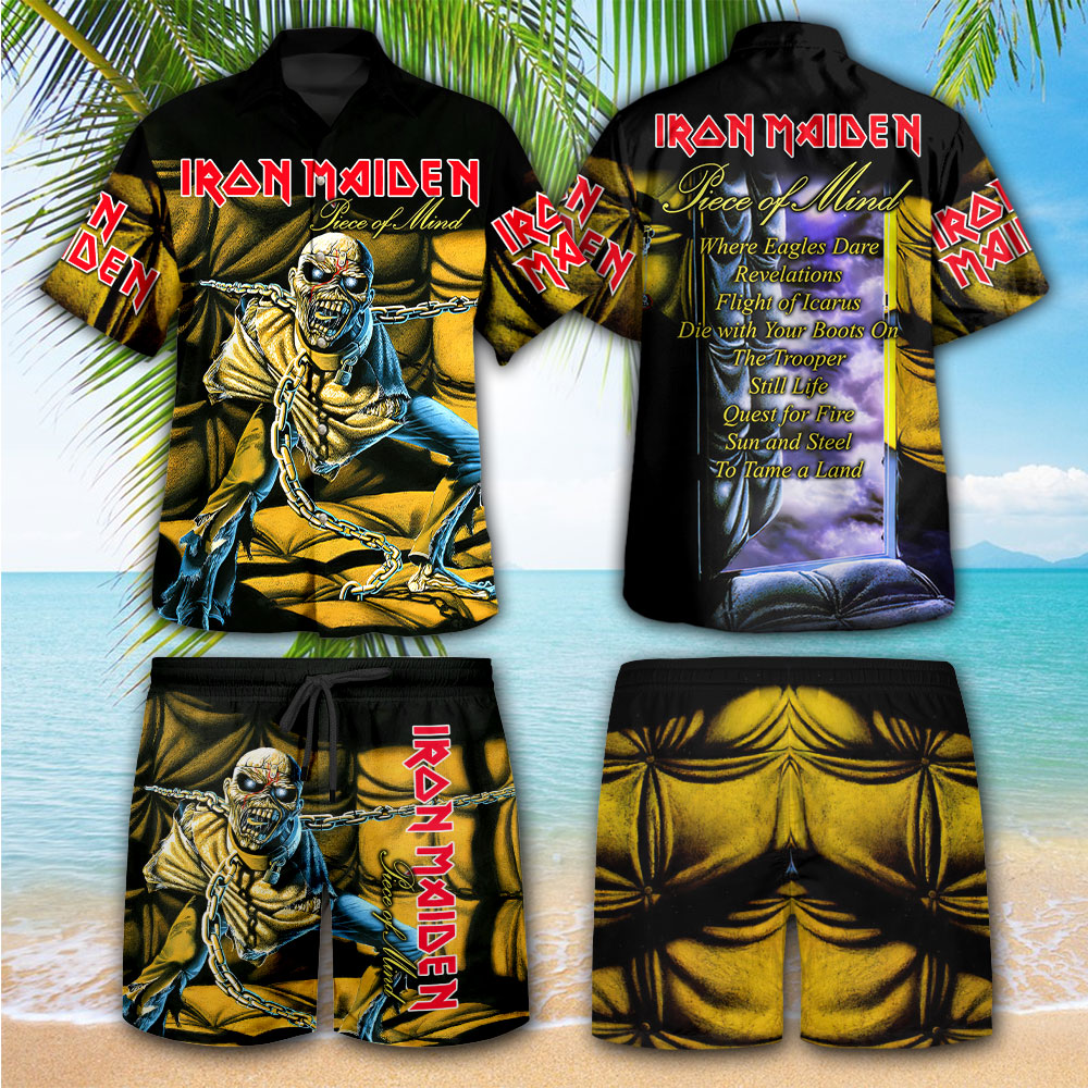 Iron Maiden 3D Hawaiian Apparel – HOATT 10941