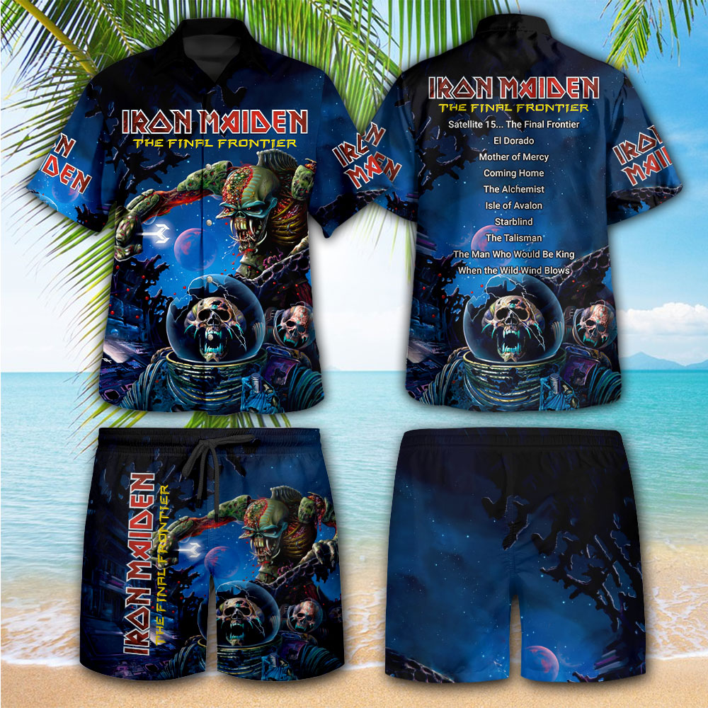 Iron Maiden 3D Hawaiian Apparel – HOATT 11015