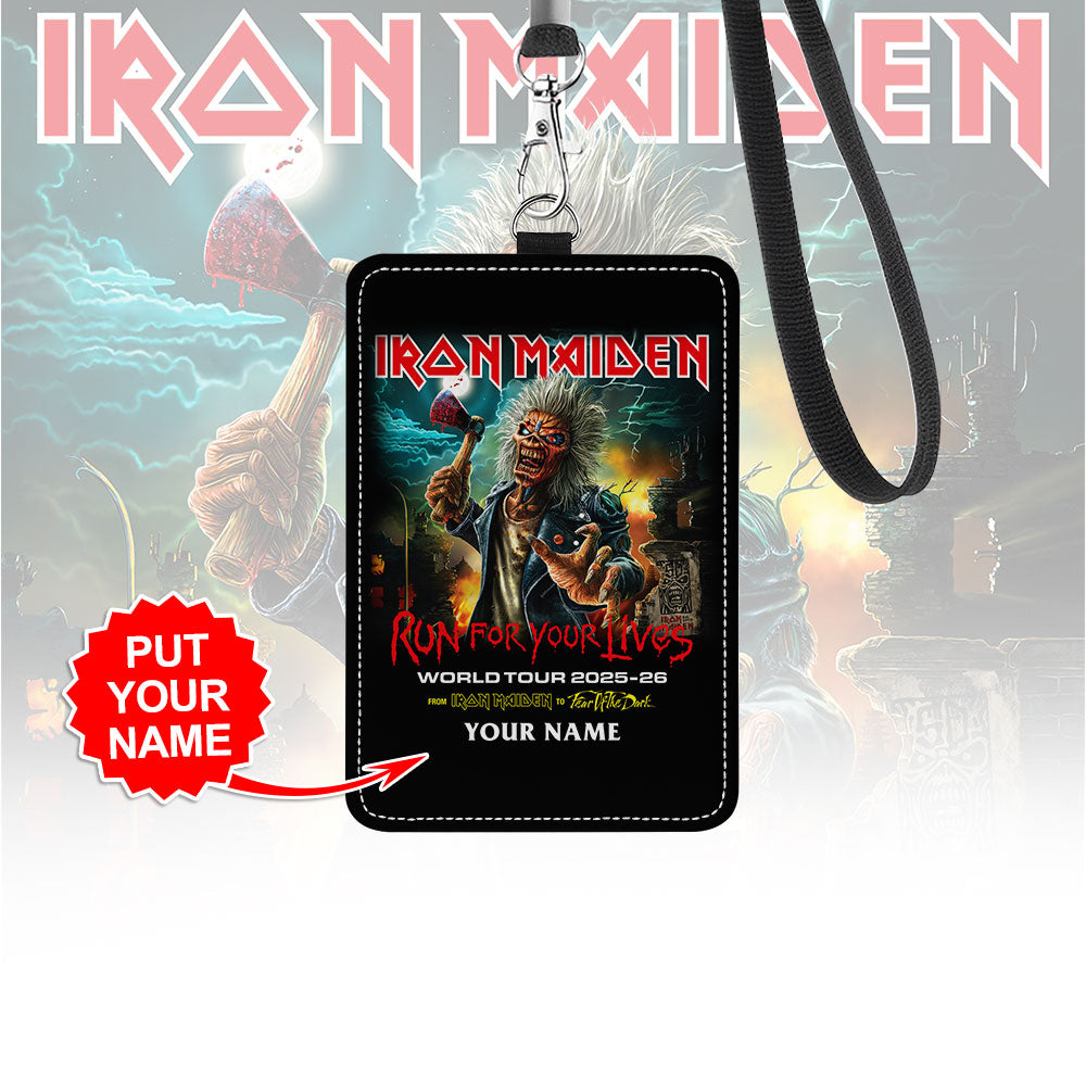 Personalized Iron Maiden ID Badge Holder – TANTN 14606
