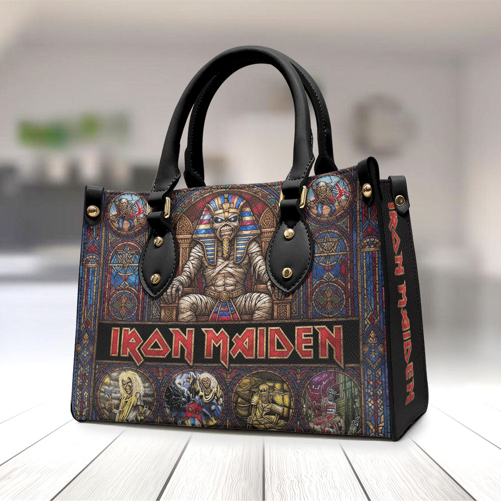 Iron Maiden Leather HandBag – TMTHU7299