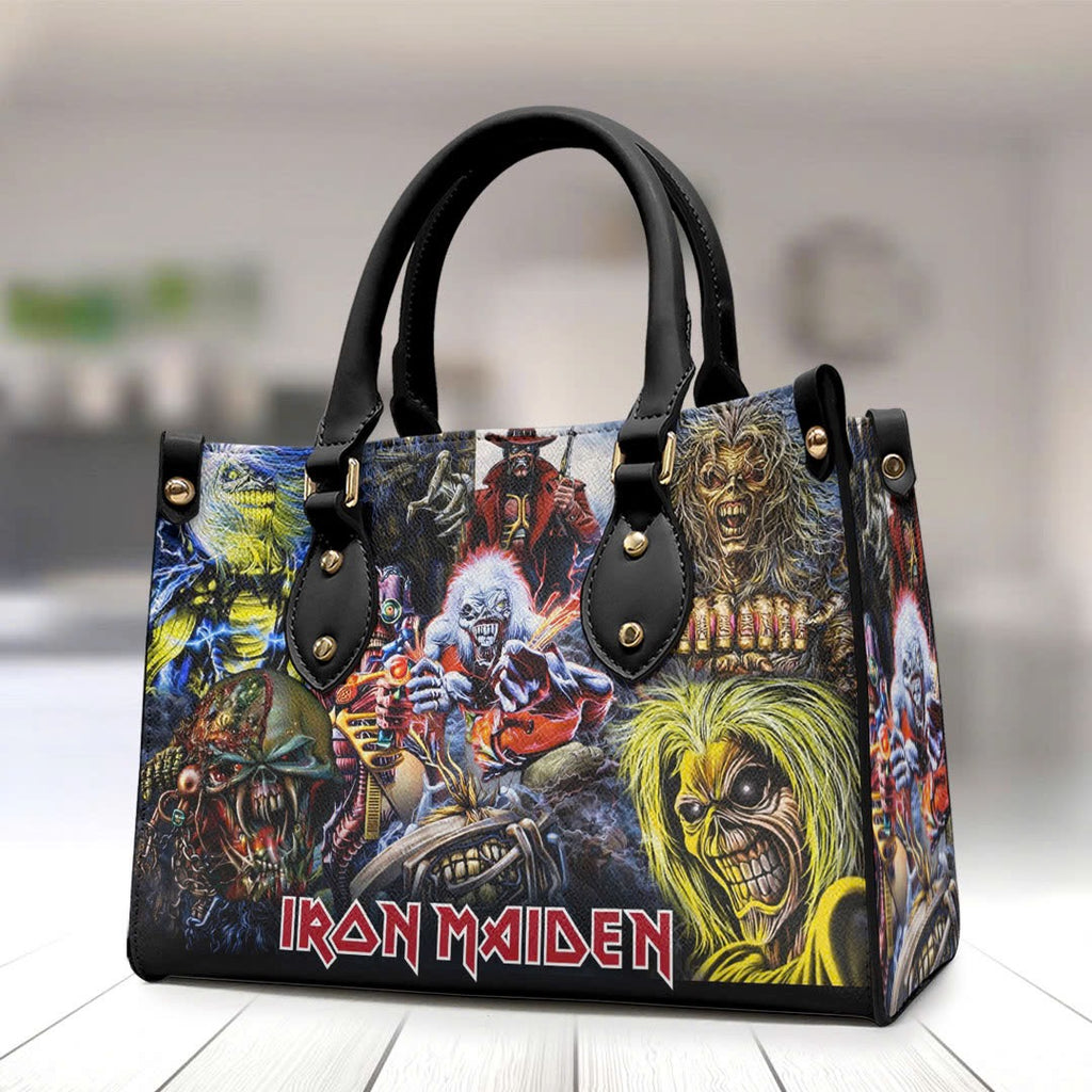 Iron Maiden Leather HandBag – VANDH5142
