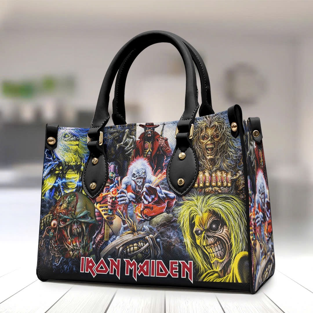 Iron Maiden Leather HandBag – VANDH5142