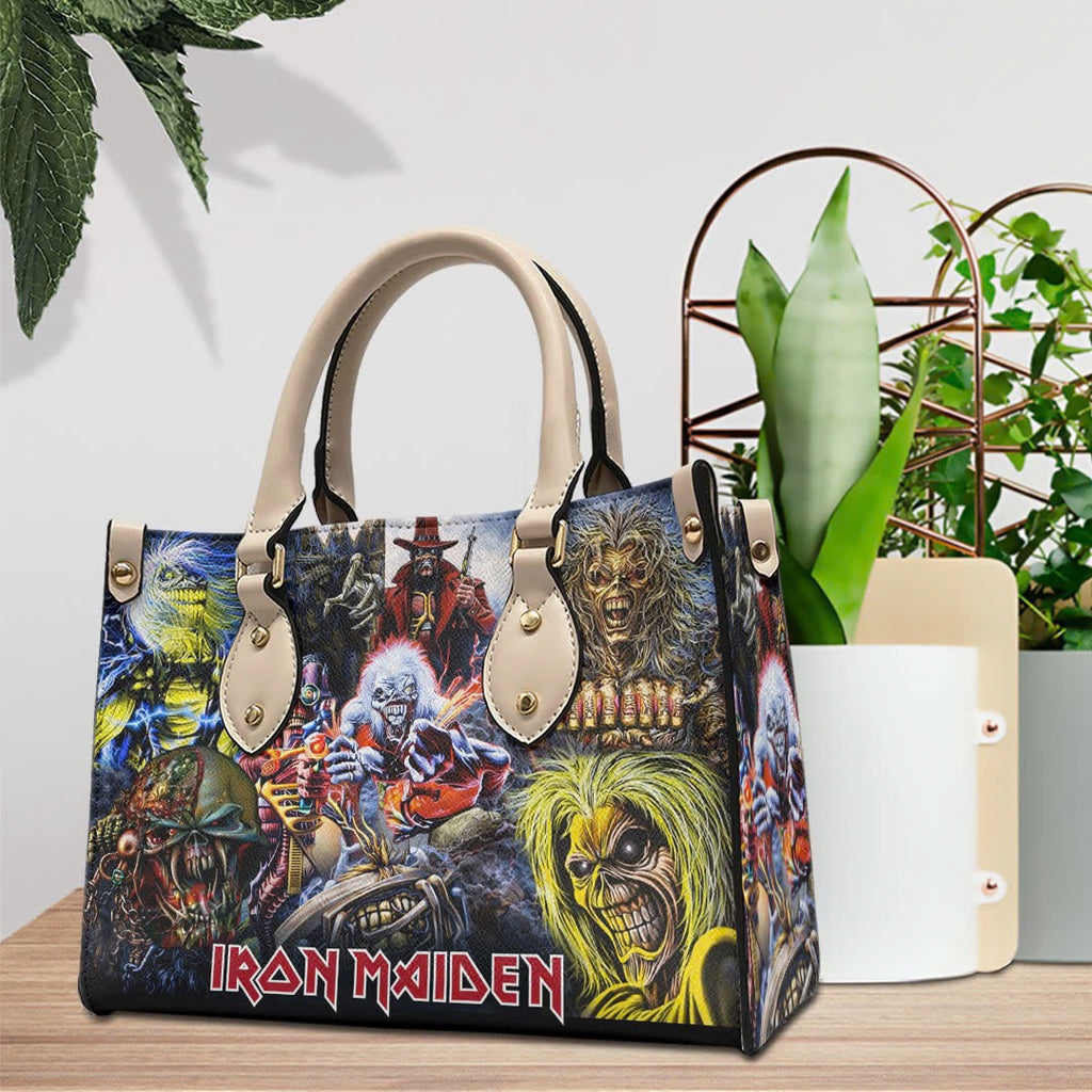 Iron Maiden Leather HandBag – VANDH5142