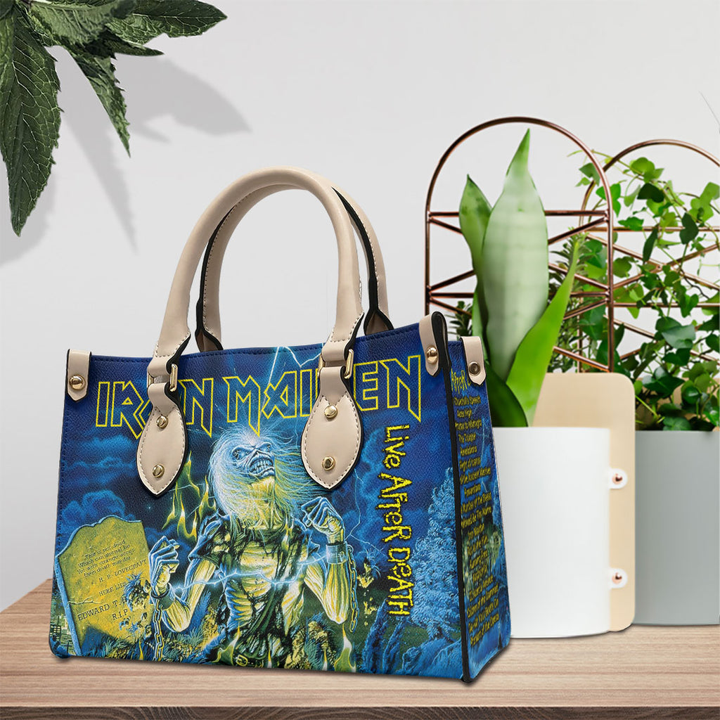 Iron Maiden Leather HandBag – HOATT 11373