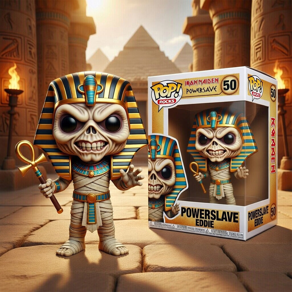 Iron Maiden Powerslave 3D Collectible Vinyl Figure – TANTN22215