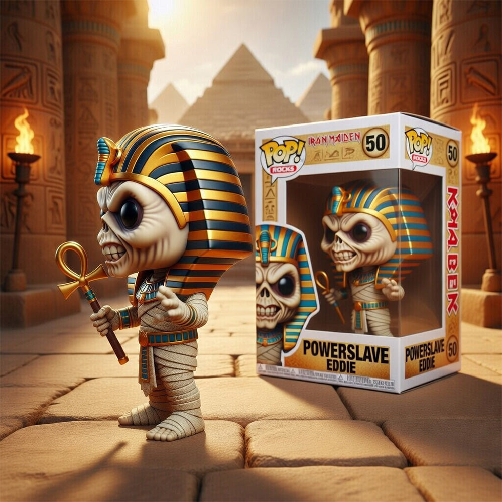 Iron Maiden Powerslave 3D Collectible Vinyl Figure – TANTN22215