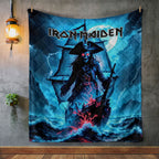 Iron Maiden Quilt Blanket – HOATT19940