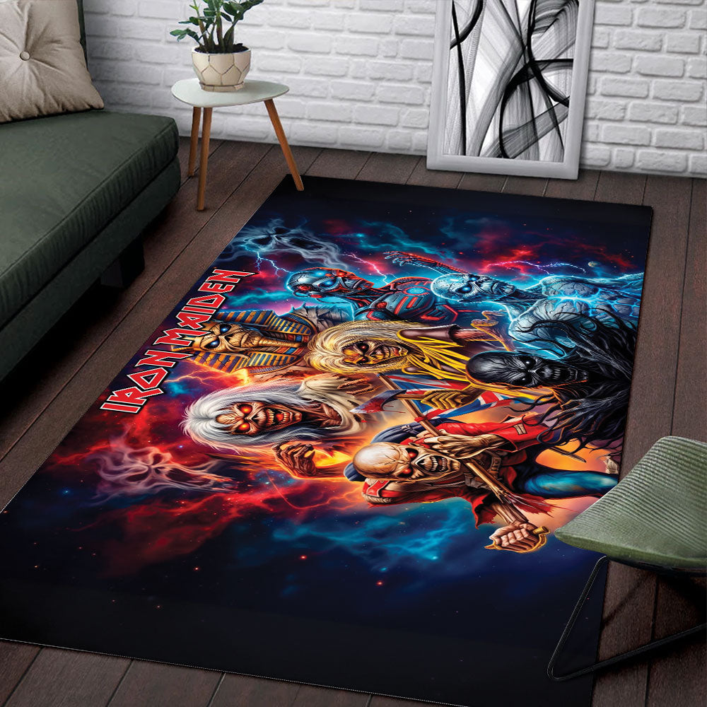 Iron Maiden Rectangular Rug – TMTHU7558