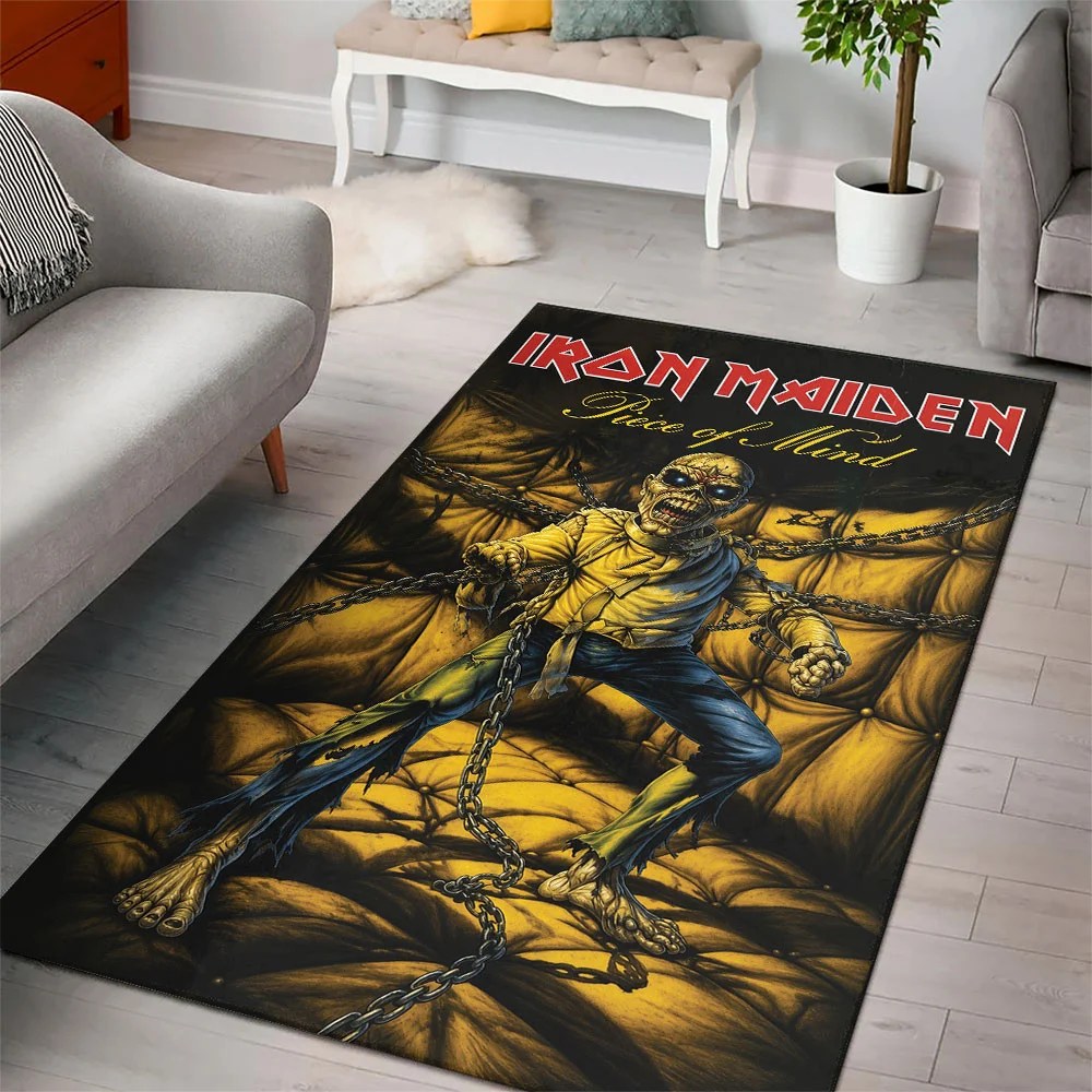 Iron Maiden Rectangular Rug – TMTHU8732