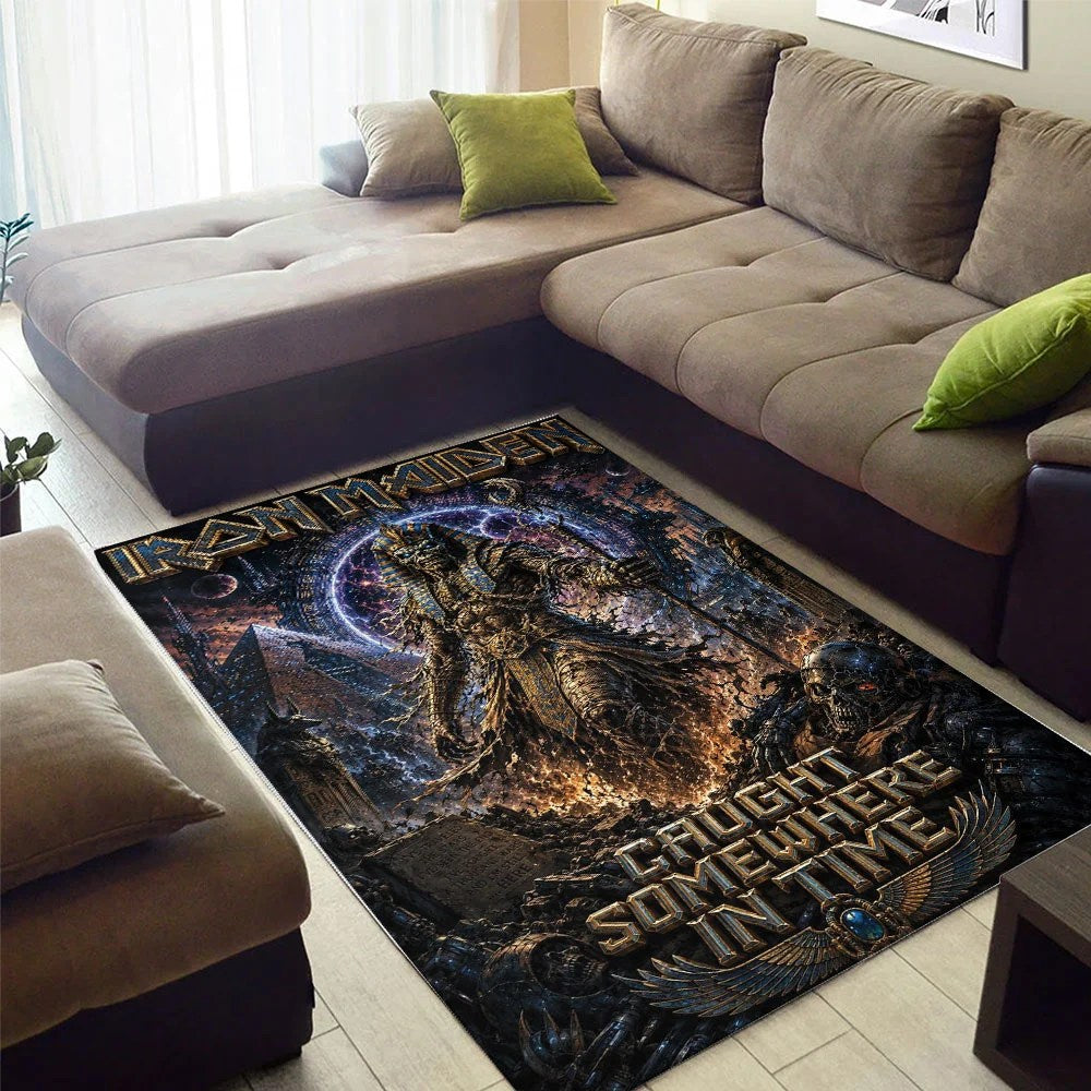 Iron Maiden Rectangular Rug – TMTHU8849