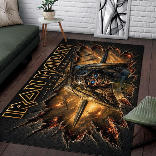 Iron Maiden Rectangular Rug – TMTHU8860