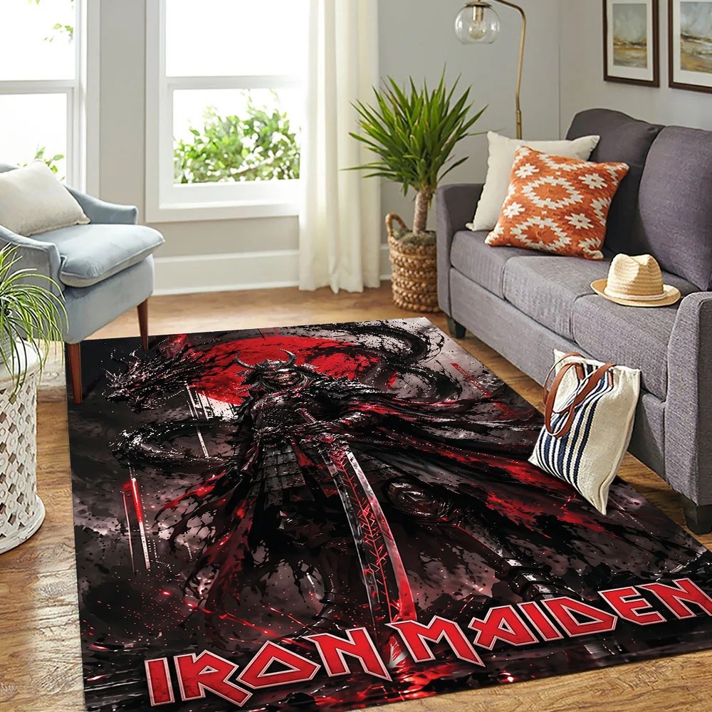 Iron Maiden Rectangular Rug – TMTHU9181