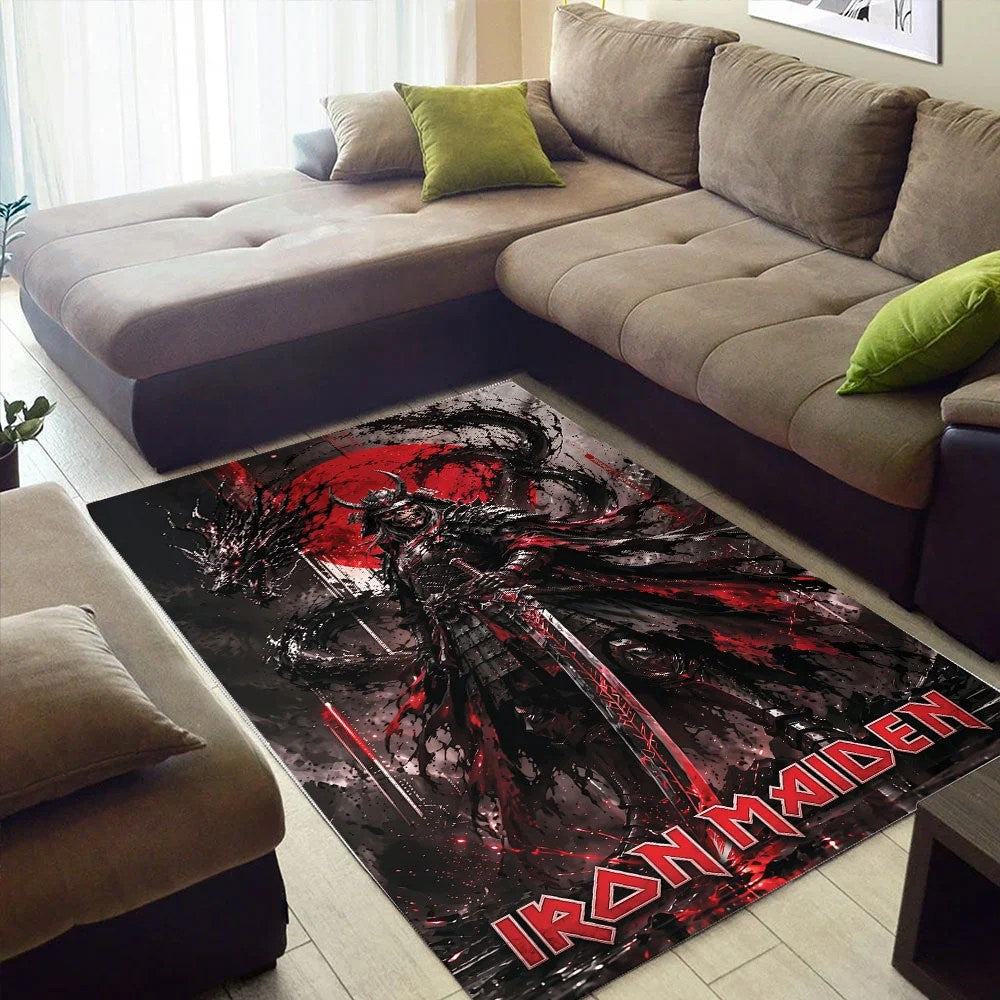 Iron Maiden Rectangular Rug – TMTHU9181