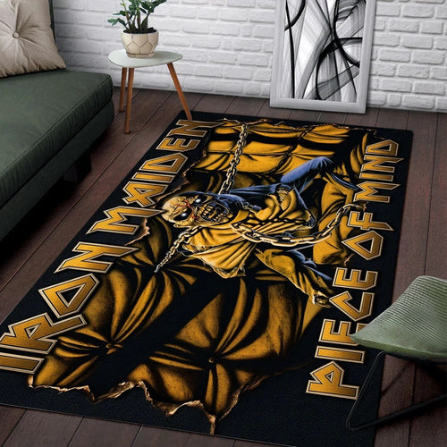 Iron Maiden Rectangular Rug – TMTHU9221