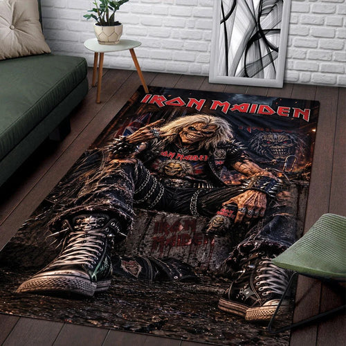 Iron Maiden Rectangular Rug – TMTHU9244