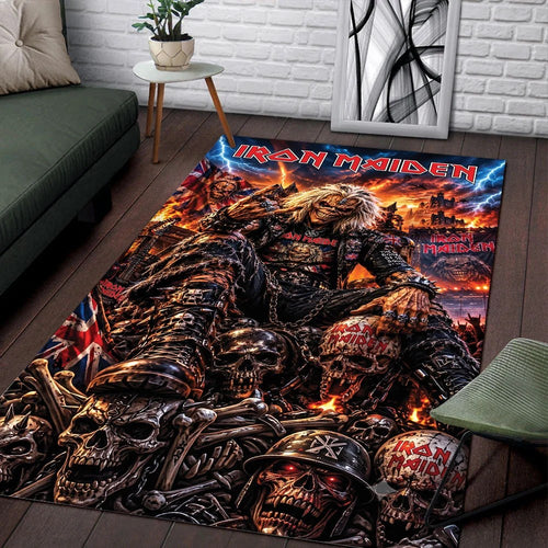 Iron Maiden Rectangular Rug – TMTHU9335