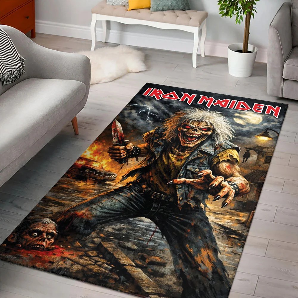 Iron Maiden Rectangular Rug – TMTHU9347