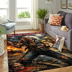 Iron Maiden Rectangular Rug – TMTHU9347