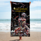 Iron Maiden Rectangle Beach Towel – MAITM 11999