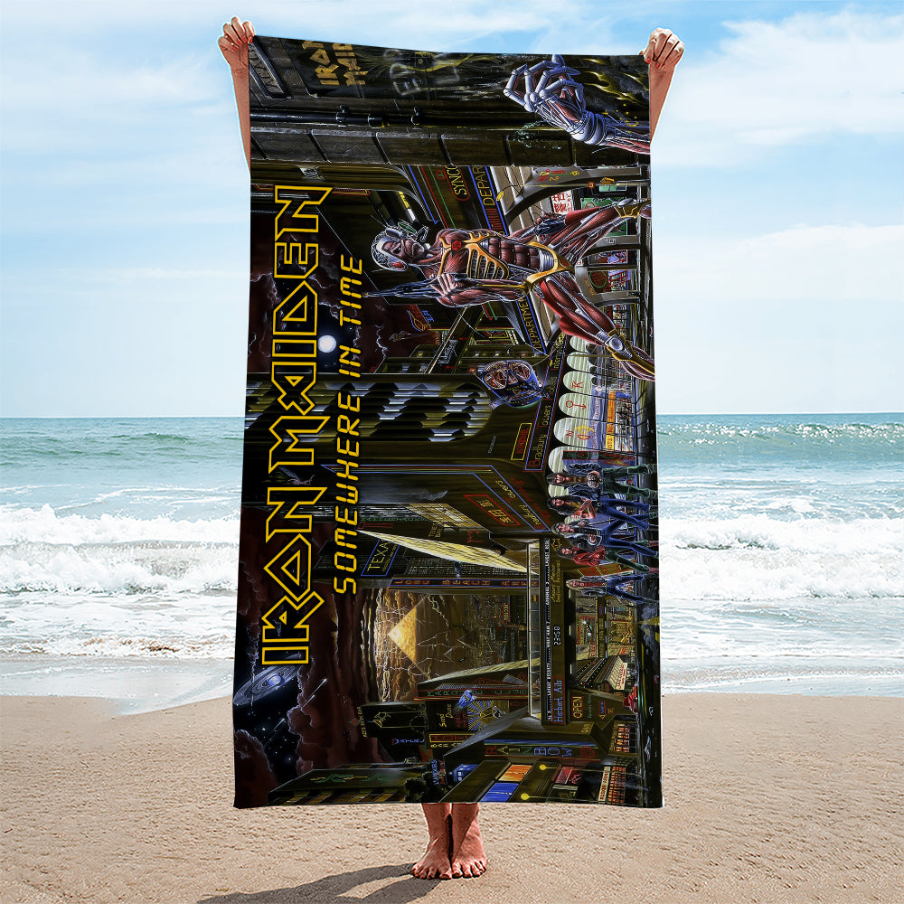 Iron Maiden Rectangle Beach Towel – MAITM 12050