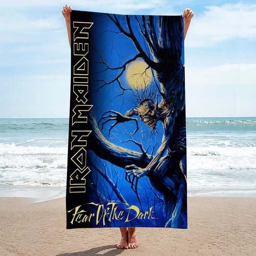 Iron Maiden Rectangle Beach Towel – MAITM14990