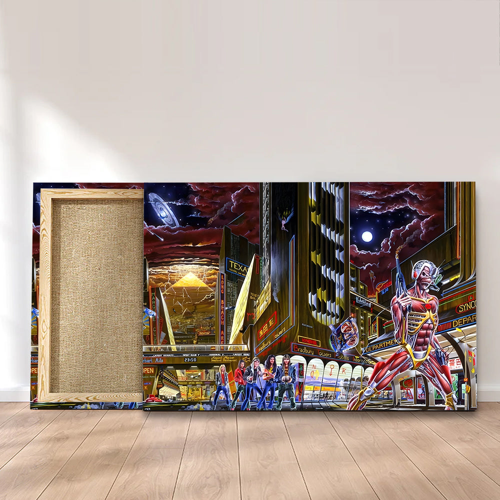 Iron Maiden Rectangle Canvas With Inner Frame – MAITM 10296