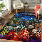 Iron Maiden Rectangular Rug – HOATT17960