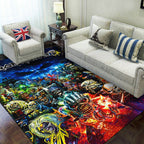Iron Maiden Rectangular Rug – HOATT17960