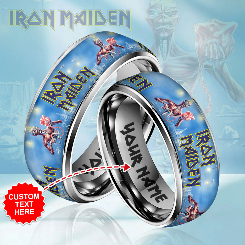 Personalized Iron Maiden Custom Alloy Ring – HOATT 11707