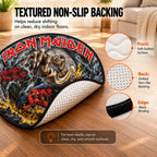 Iron Maiden Round Quilt Rug – HOATT26715