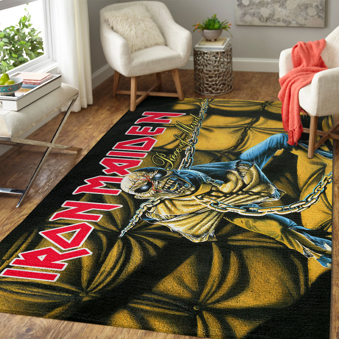 Iron Maiden Rectangular Rug – HOATT 11098